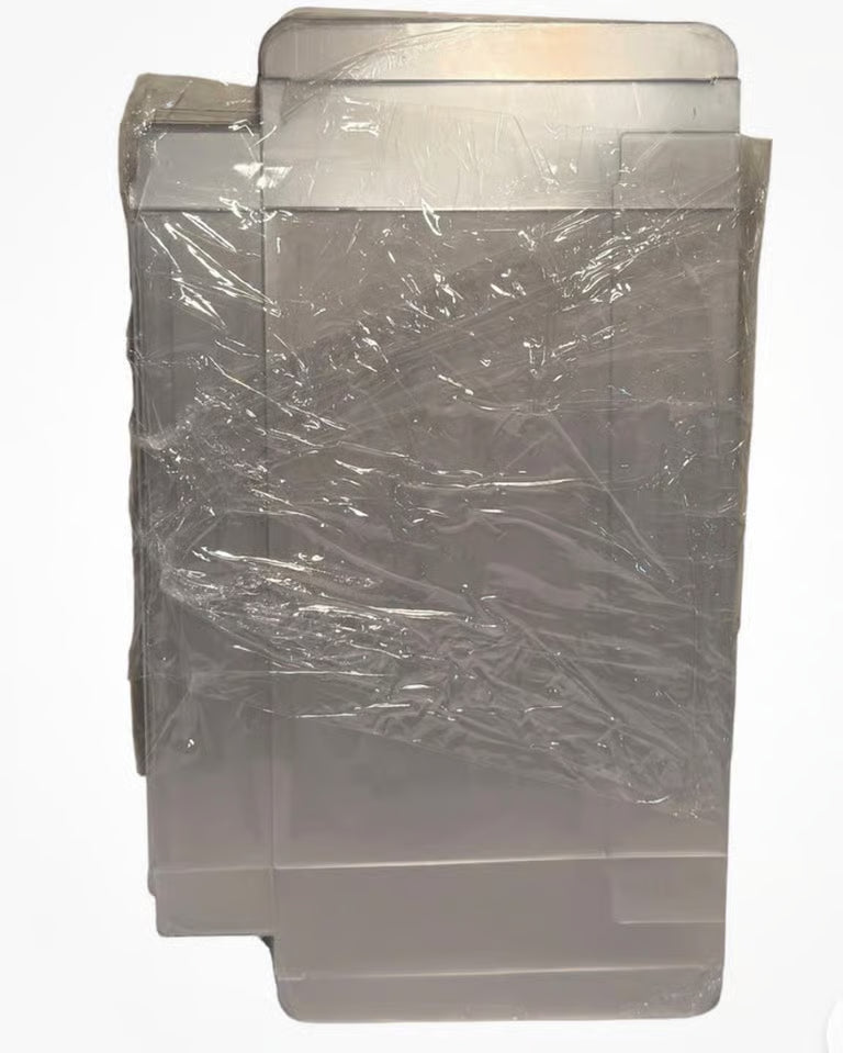 25pk Evoretro Clear Plastic Protectors for Super Nintendo SNES / N64 Game Box