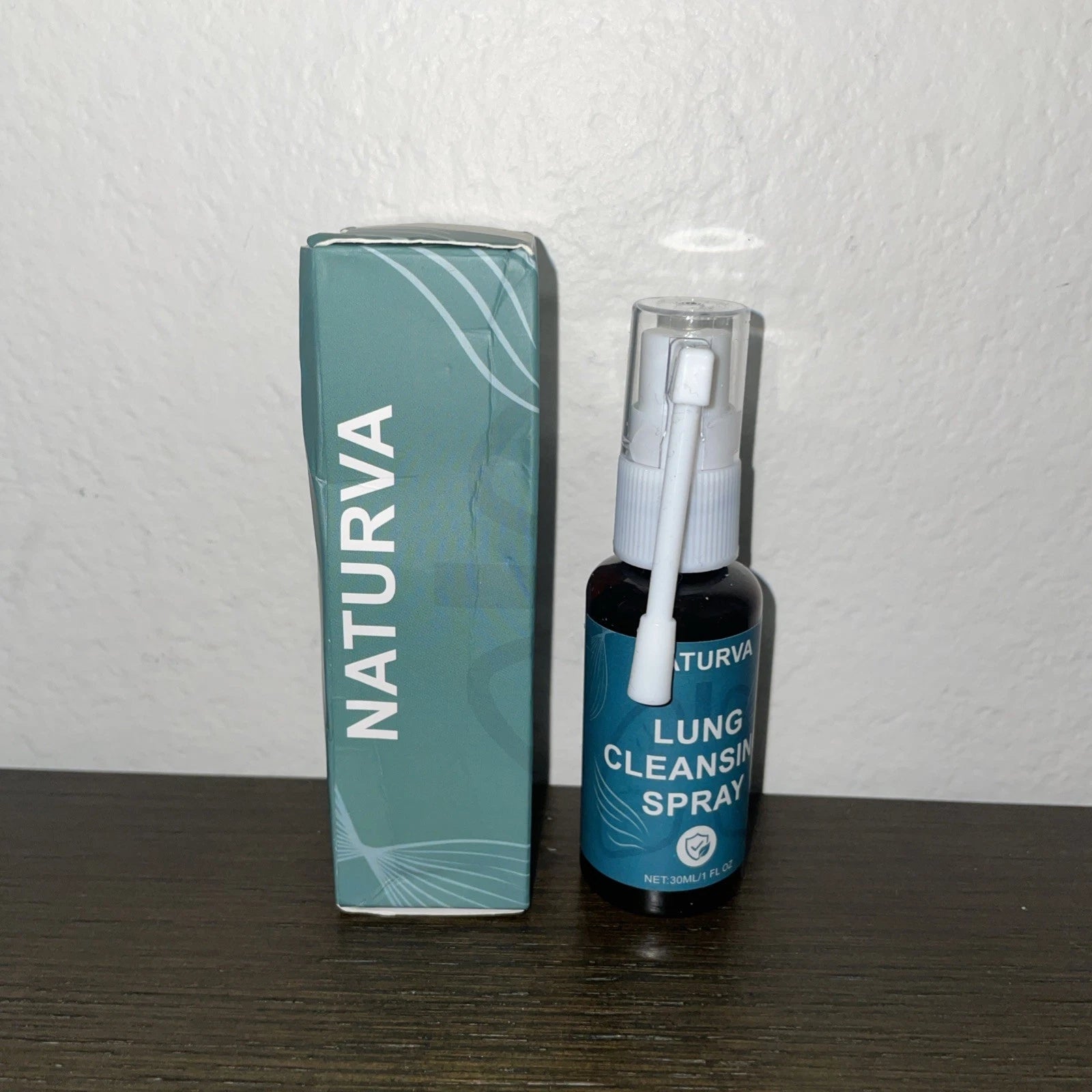Naturva Lung Cleansing Spray, Calendula Leaf Extract 1 Fl Oz