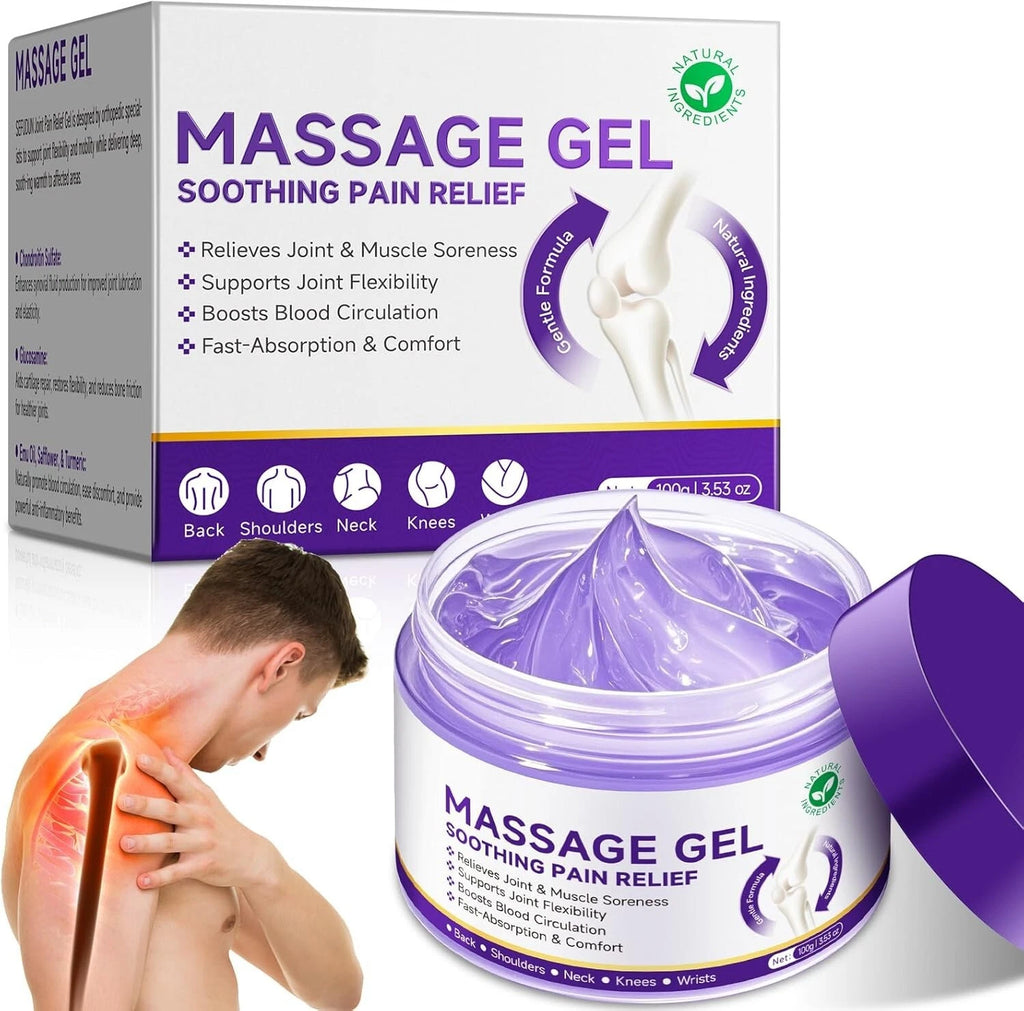 South Moon Soothing Pain Relief Massage Gel, New Joint Arthritis Mobility Flexibility