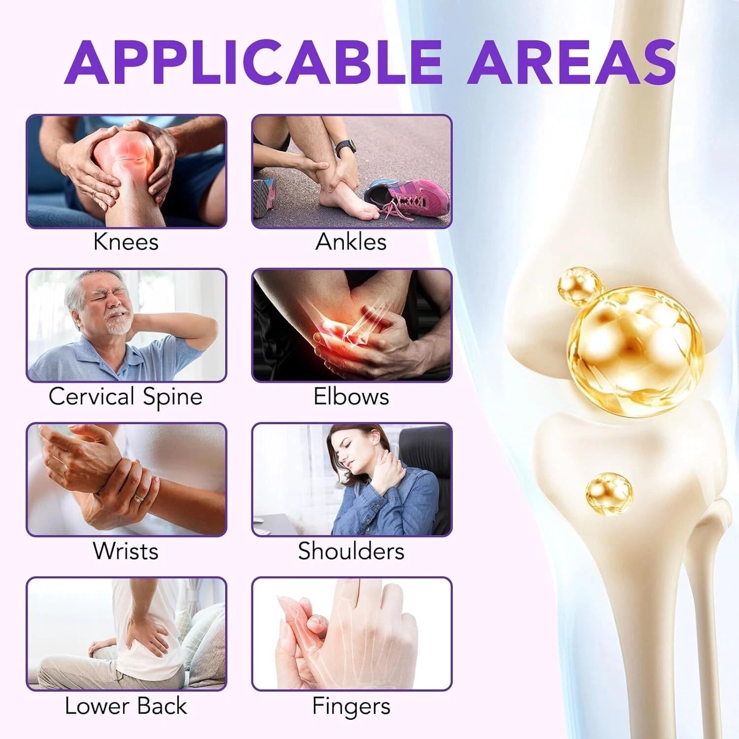 South Moon Soothing Pain Relief Massage Gel, New Joint Arthritis Mobility Flexibility