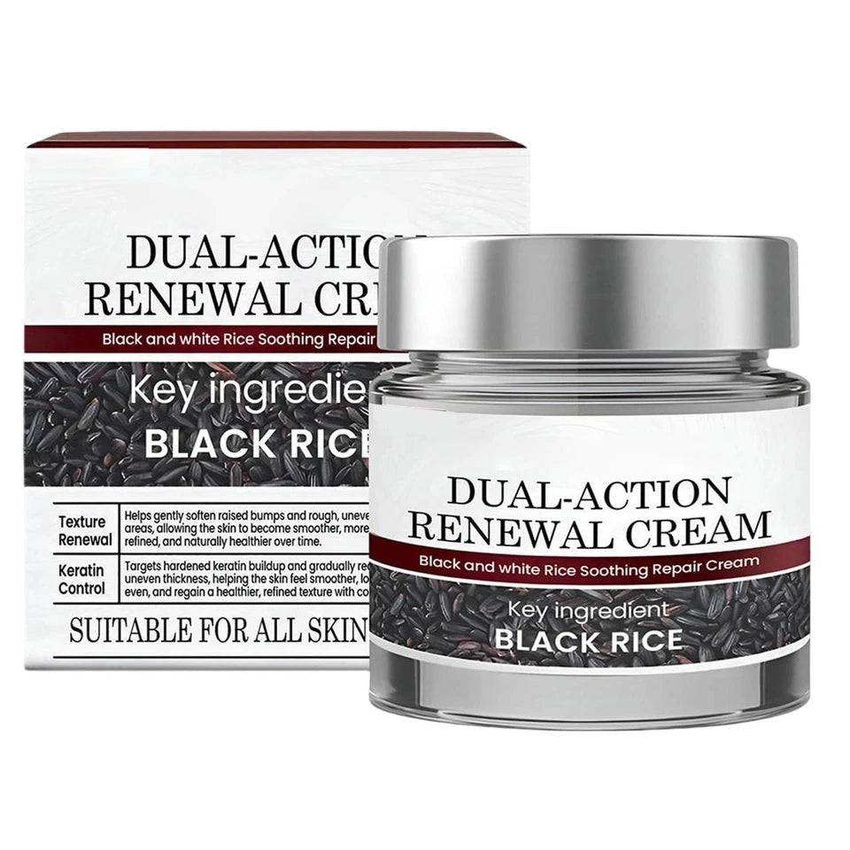 Black Rice Soothing Cream 50g Keraerase Dual- Action Renewal Cream